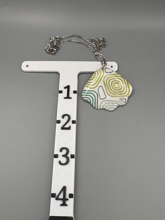 Collier festonné Art Déco en ivoire