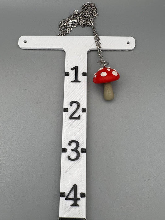 Collier Champignon Rouge