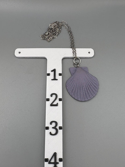 Collier coquillage 3D