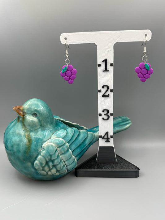 Boucles d'oreilles Raisins