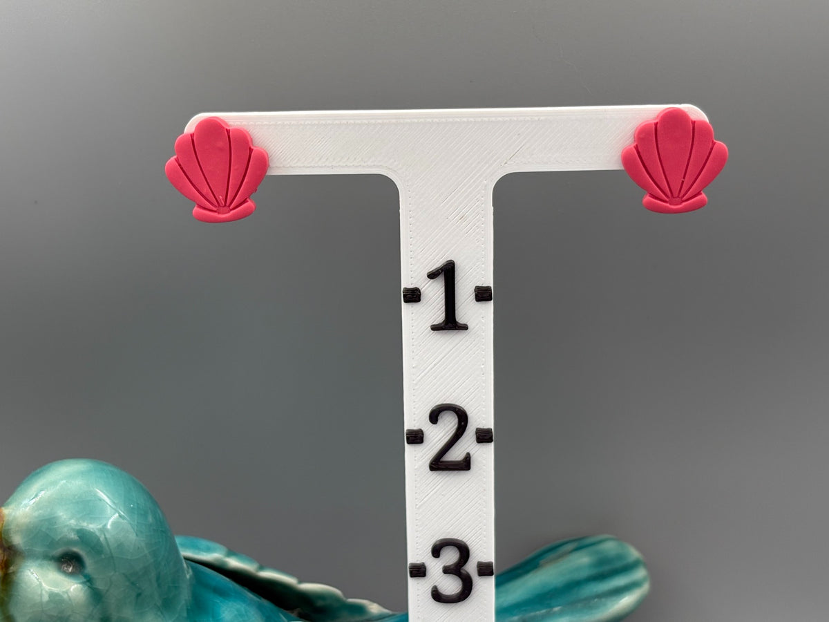 Drops, Sand Dollars, Shells Stud Earrings