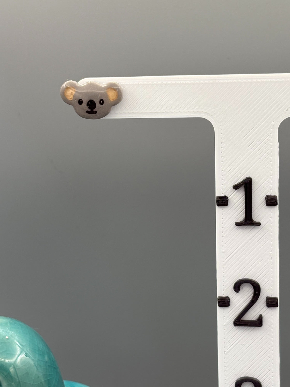 Koala Stud Earrings - handcrafted polymer clay earrings by Lakeside Clay