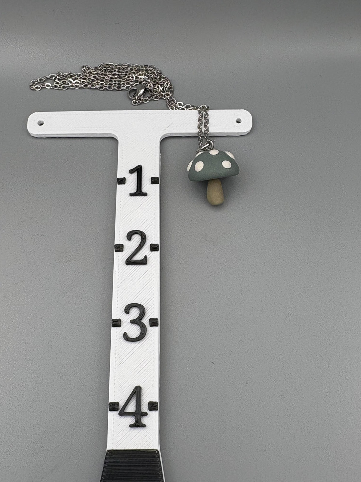 Green Mushroom Necklace