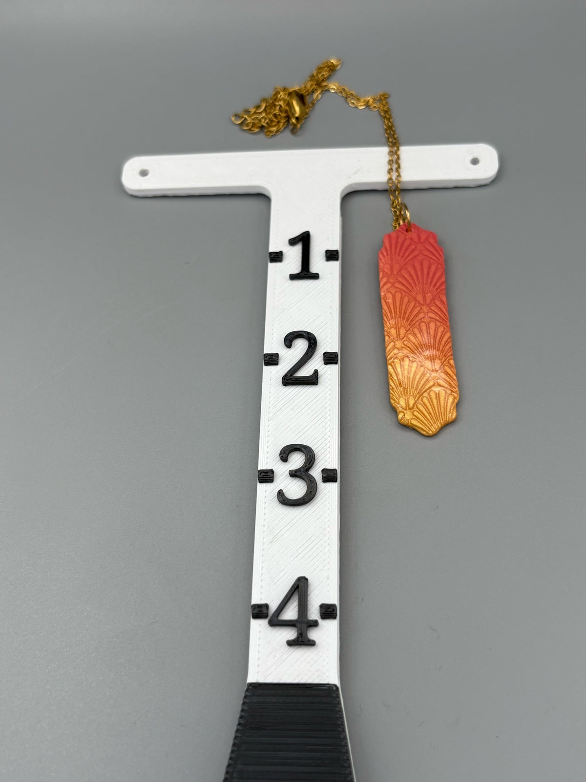 Art Deco Sunset Drop Necklace