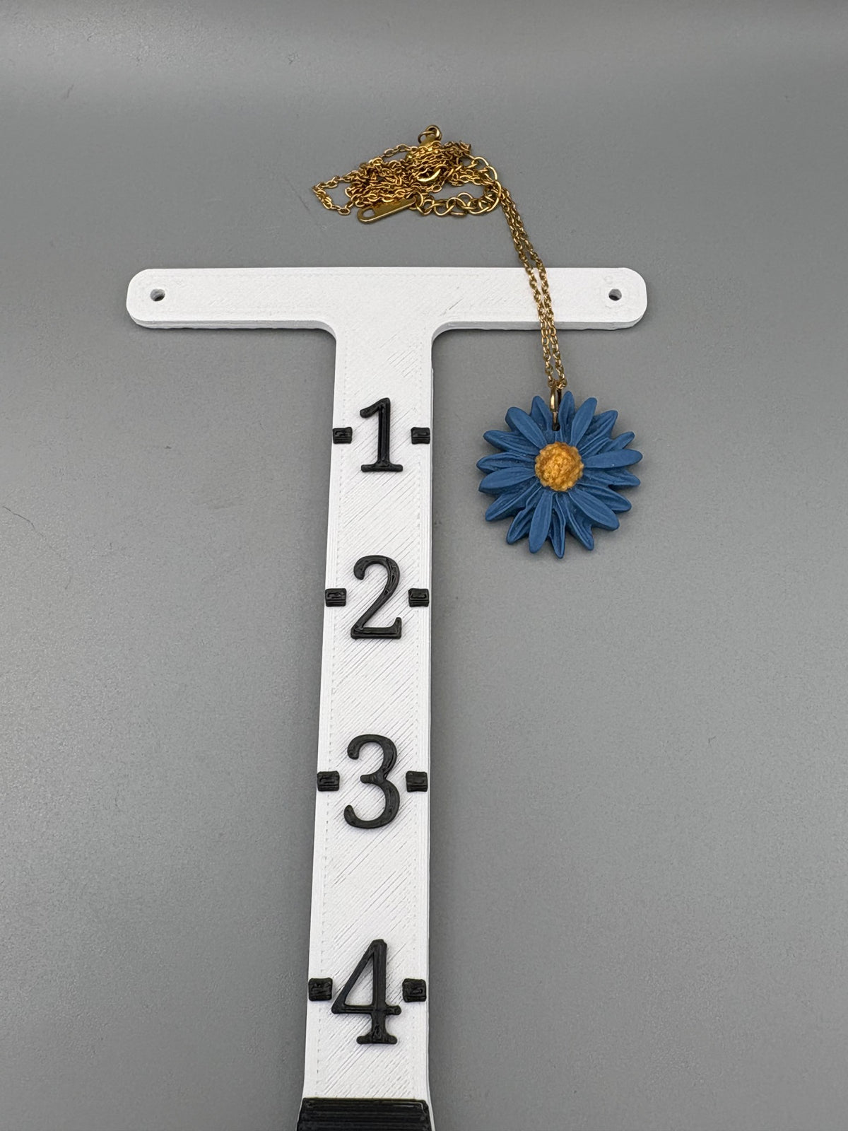 Blue Flower Necklace
