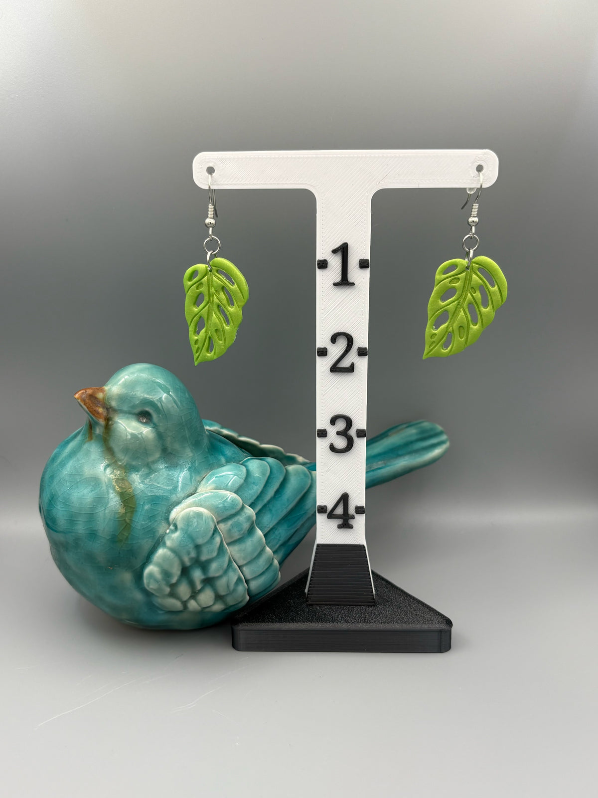Boucles d'oreilles Feuilles de Monstera