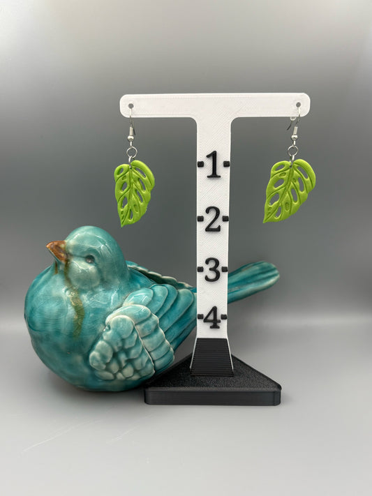 Boucles d'oreilles Feuilles de Monstera