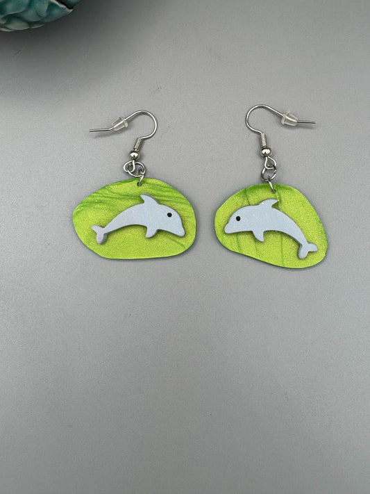 Boucles d'oreilles Dauphins