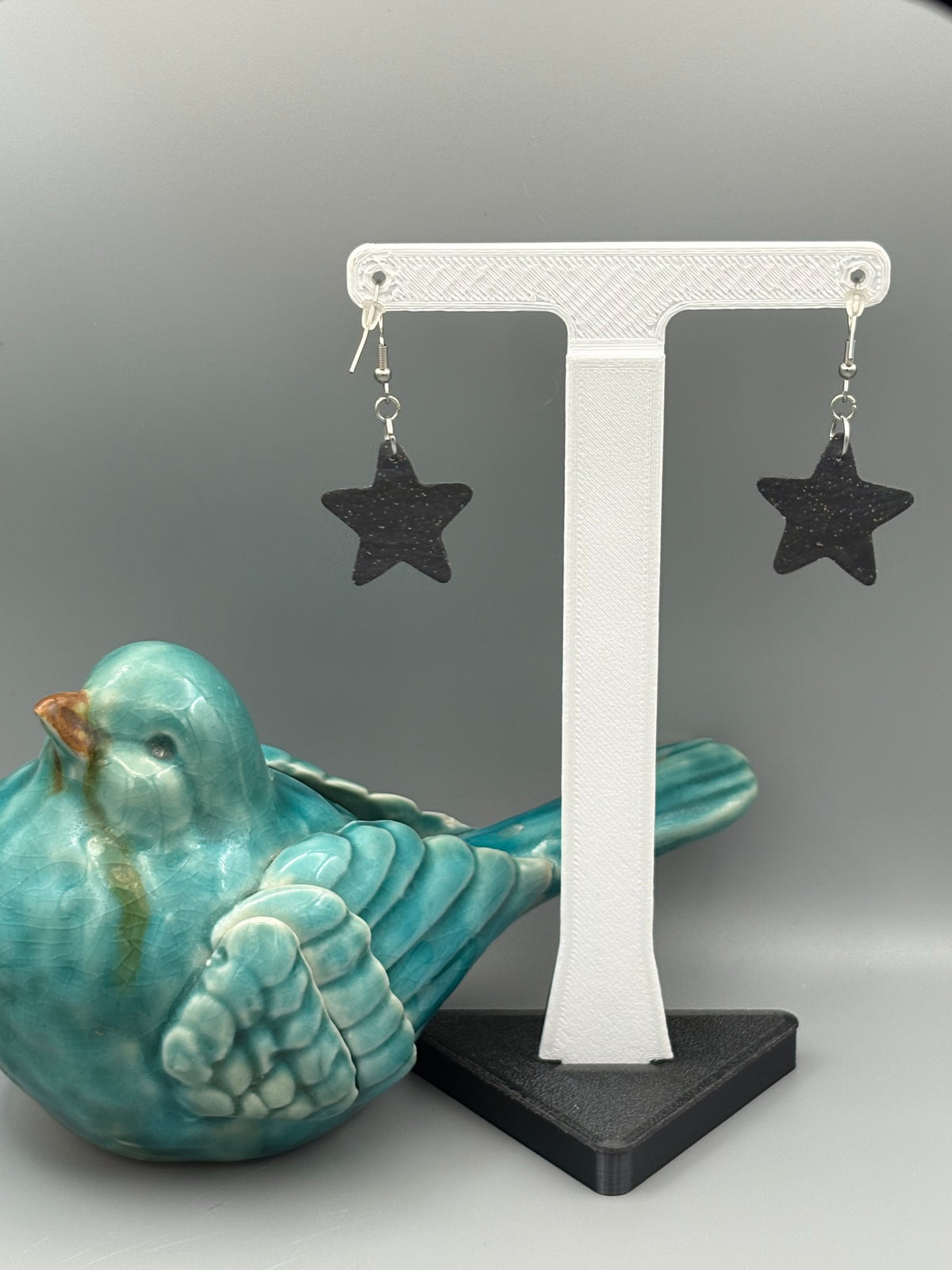 Boucles d'oreilles étoiles du ciel de minuit