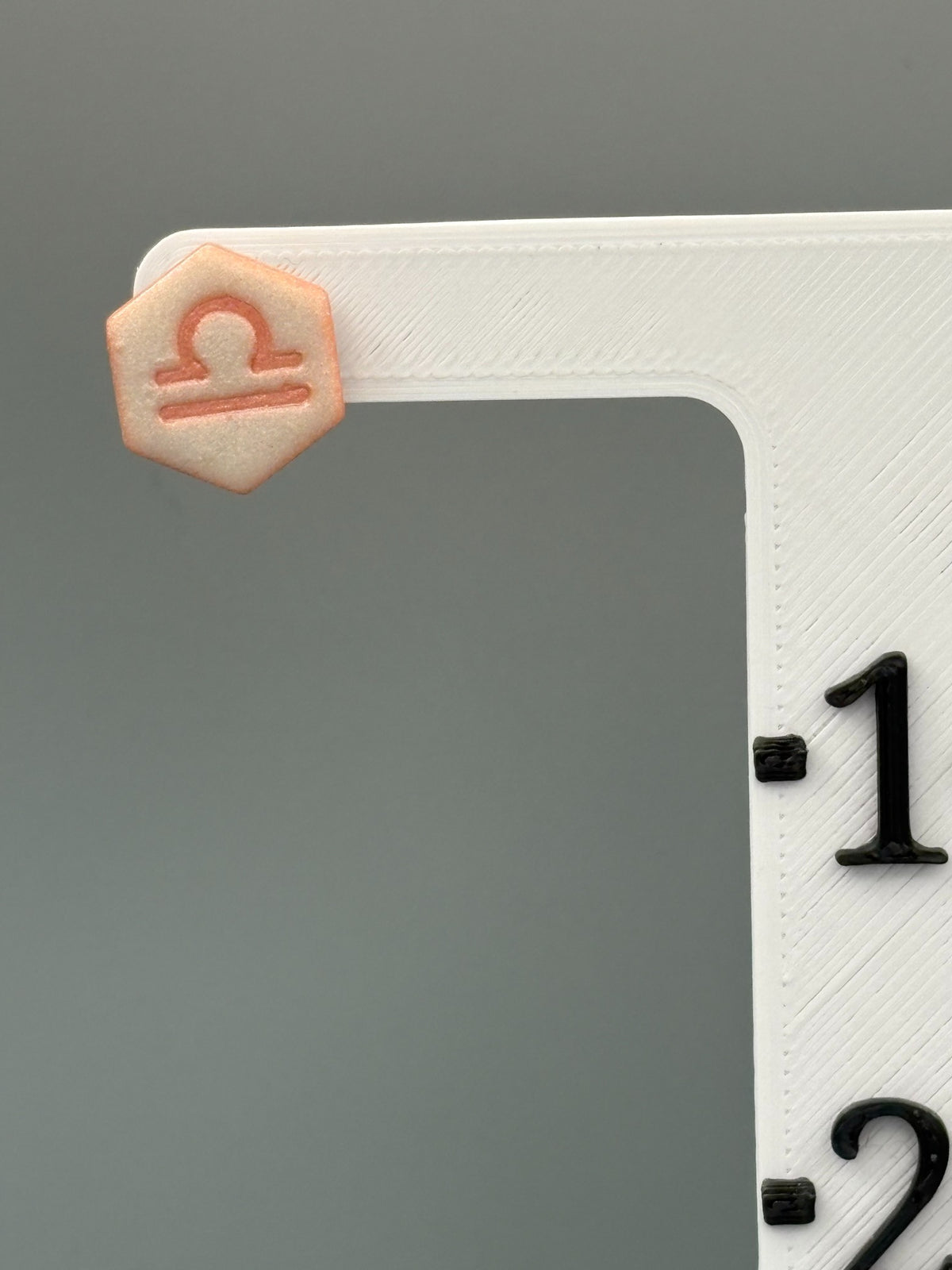 Libra Stud Earrings - handcrafted polymer clay earrings by Lakeside Clay