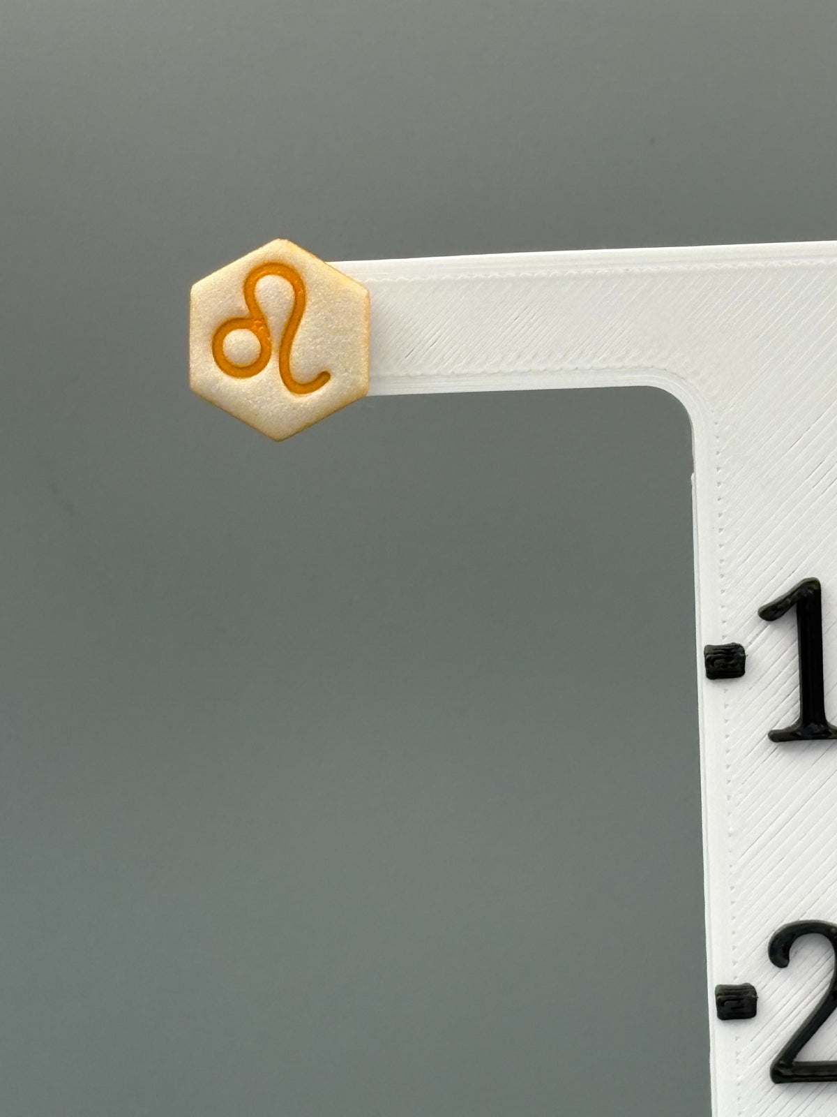Leo Stud Earrings - handcrafted polymer clay earrings by Lakeside Clay