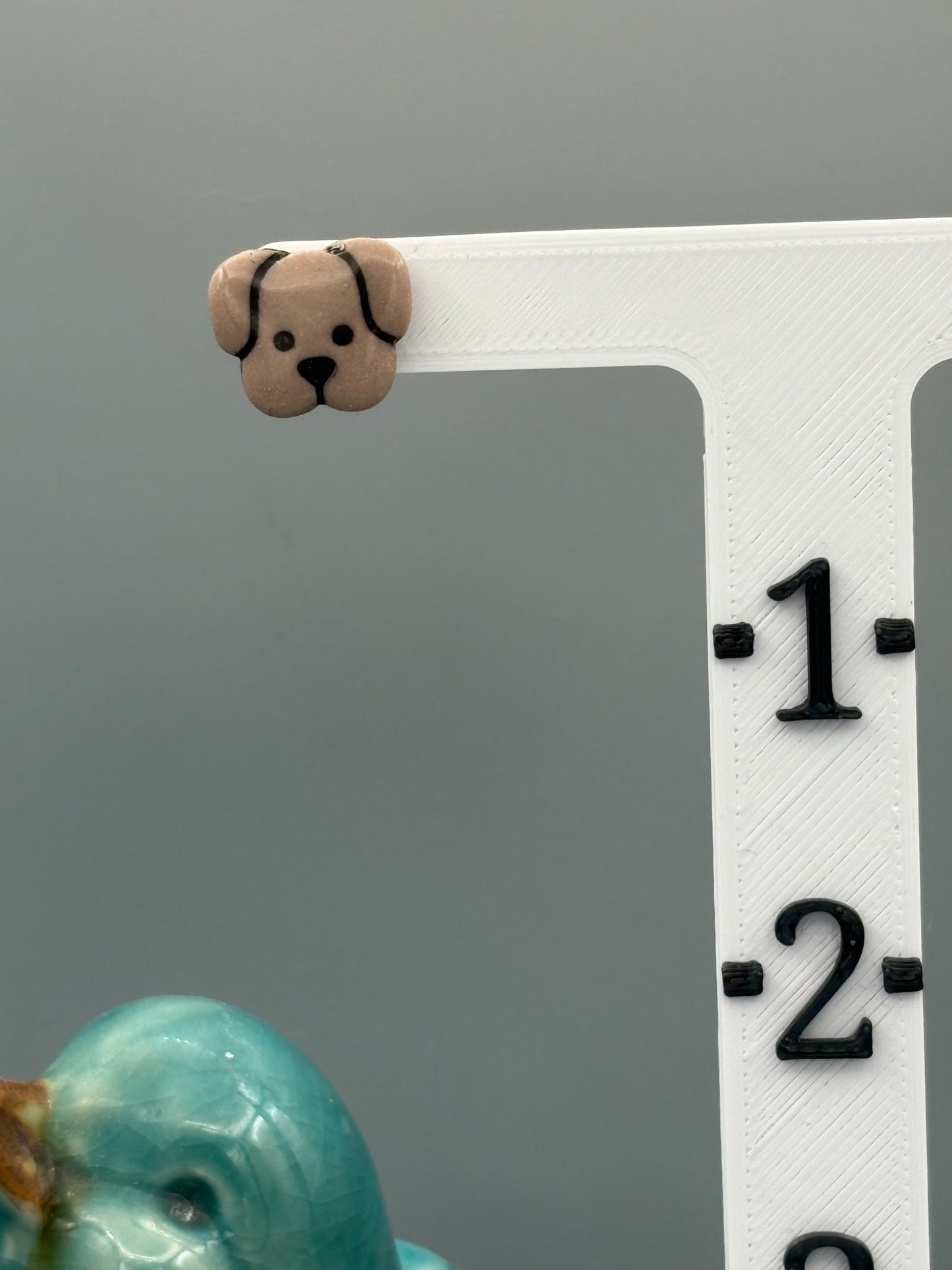 Puppy Stud Earrings - handcrafted polymer clay earrings by Lakeside Clay