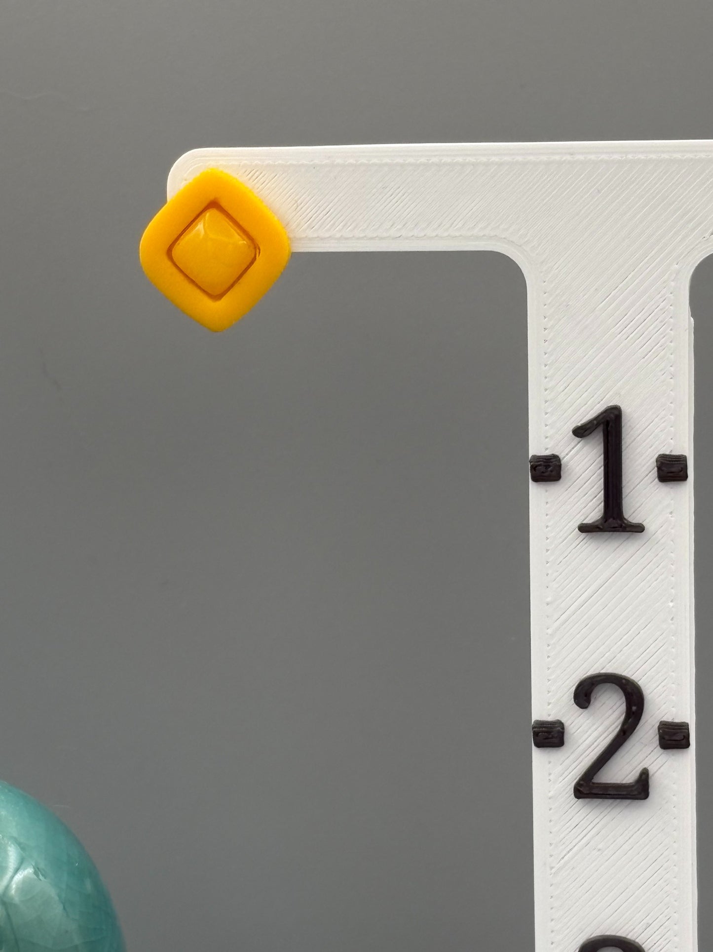 Yellow Diamond Stud Earrings - handcrafted polymer clay earrings by Lakeside Clay