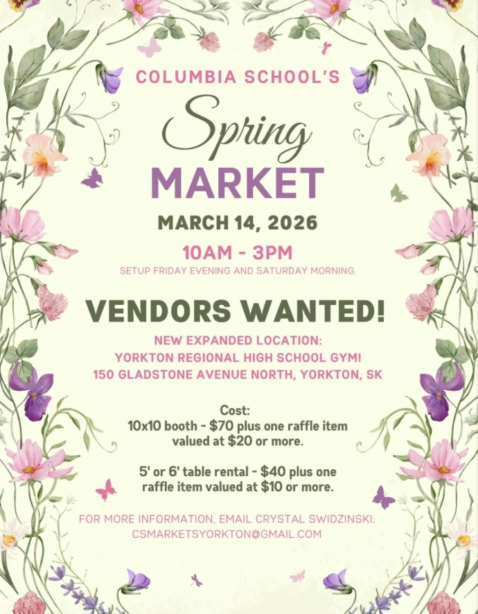 Columbia School's Spring Market