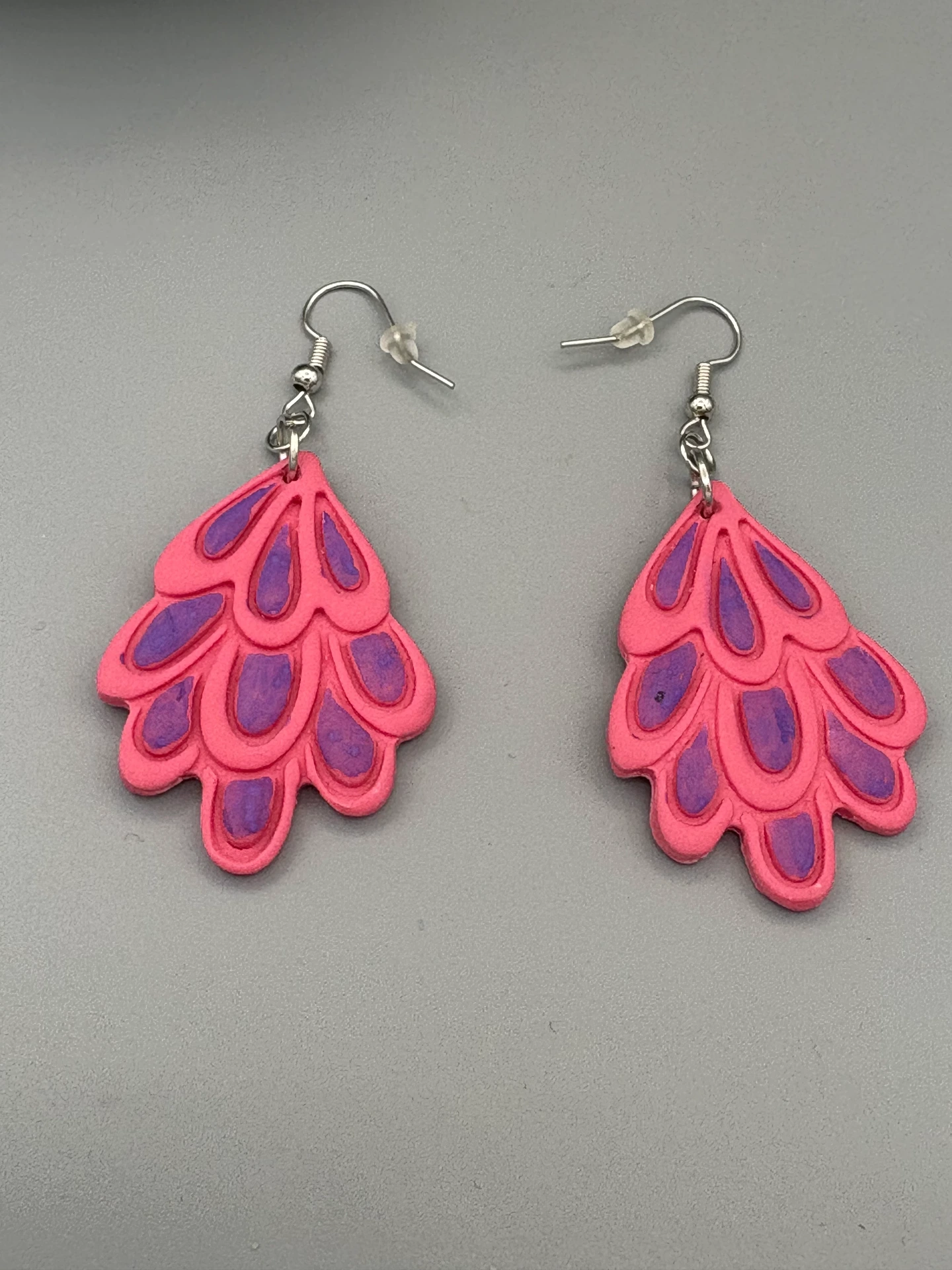 Pink & Purple Feathers