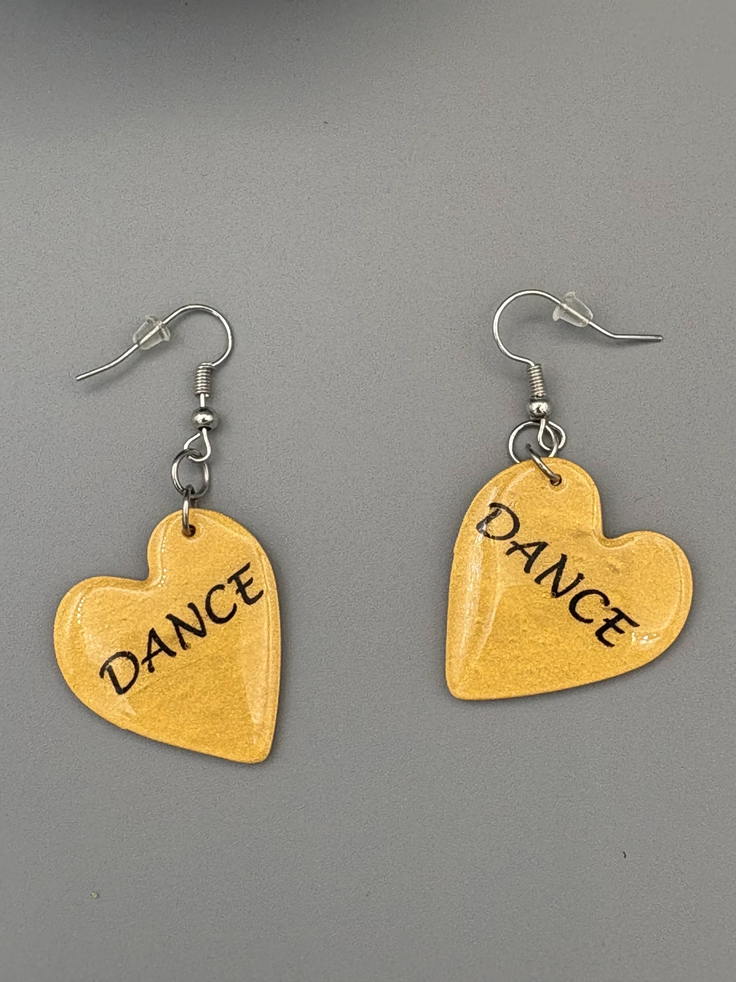 Gold Dance Hearts