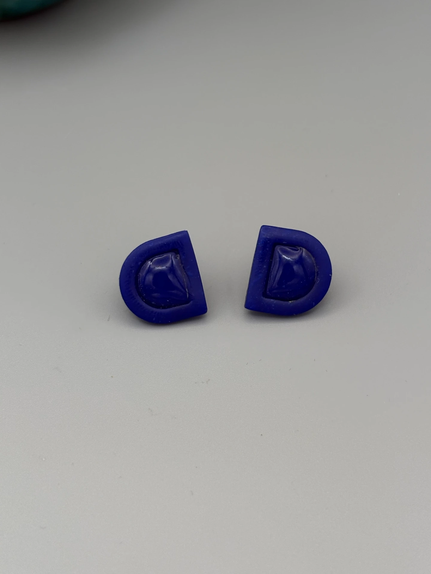 Blue Semi Circles