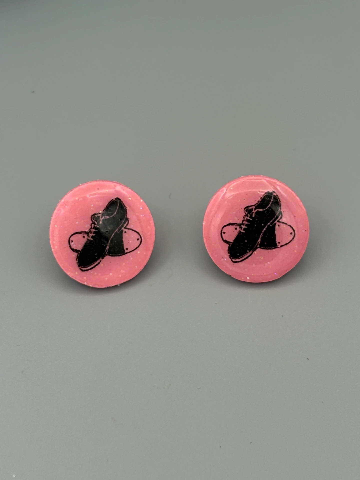 Pink Tap Shoe Circles