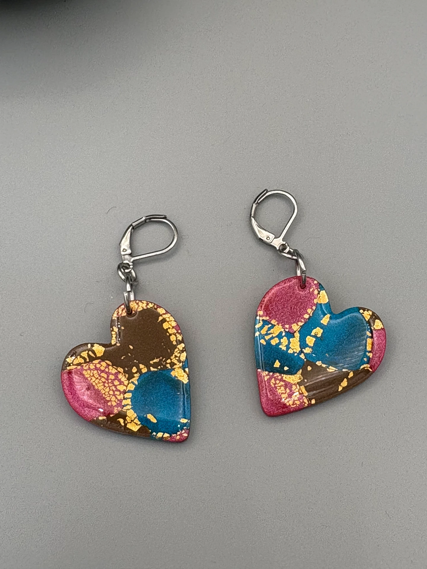 [13-8] Gilded Peacock Hearts