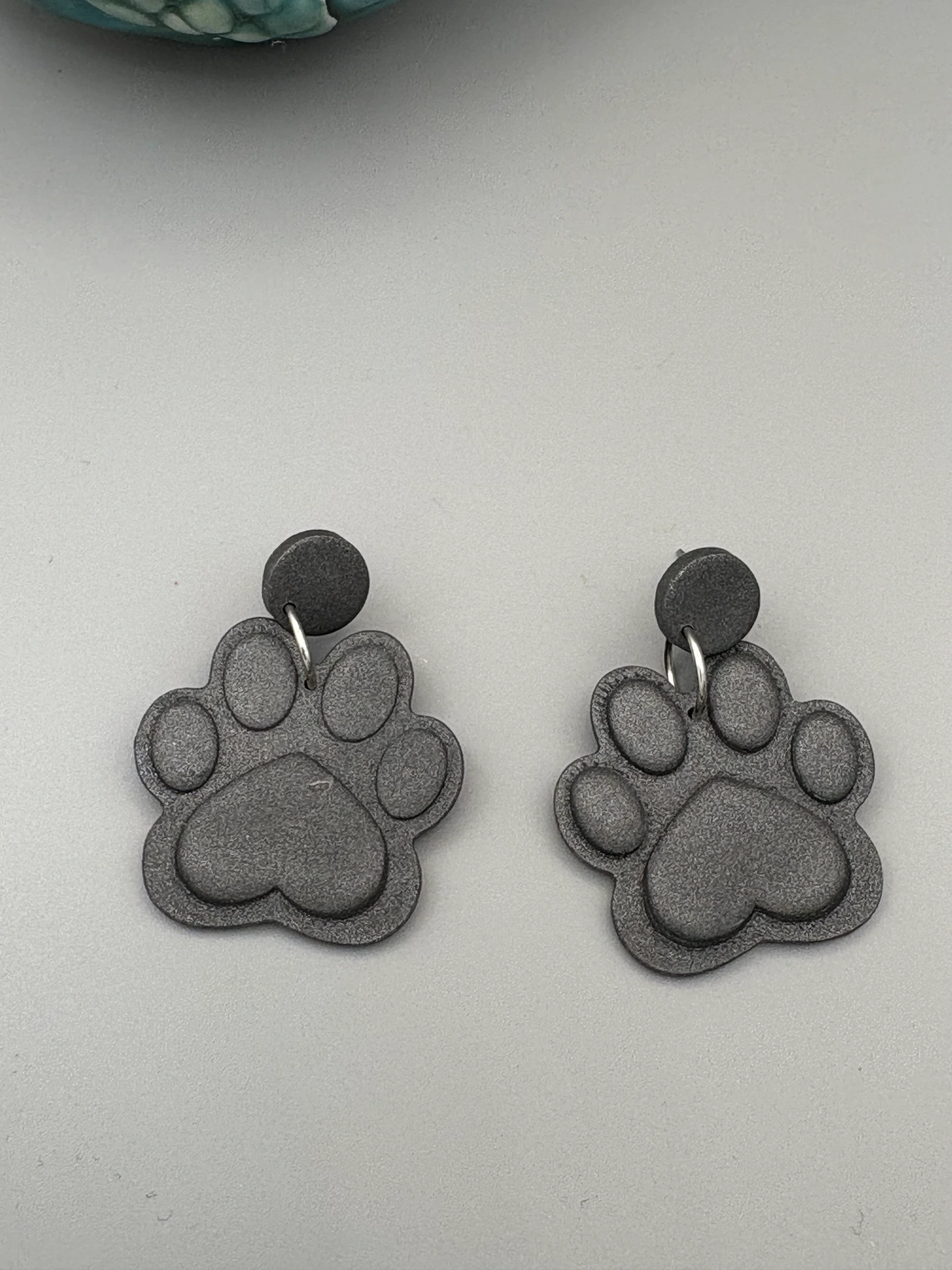 Graphite Paw Prints