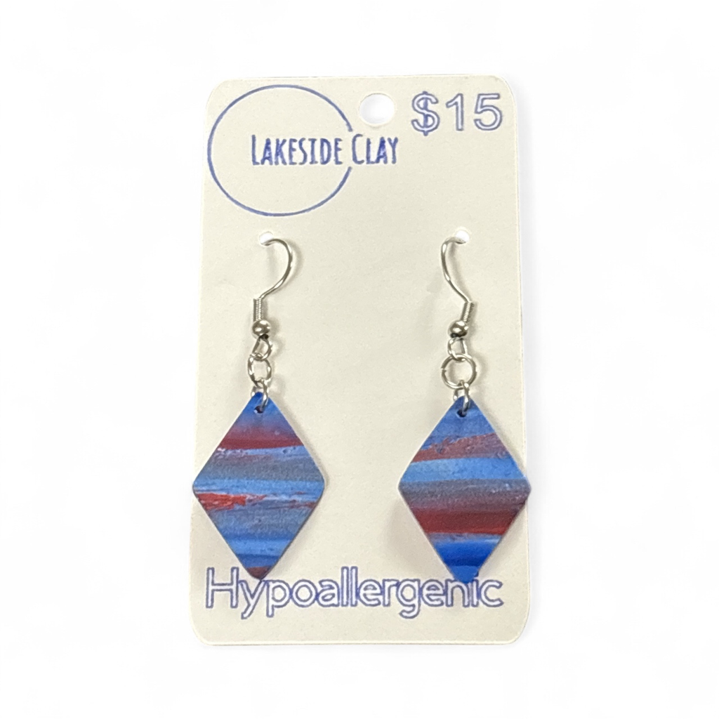 Red & Blue Diamonds