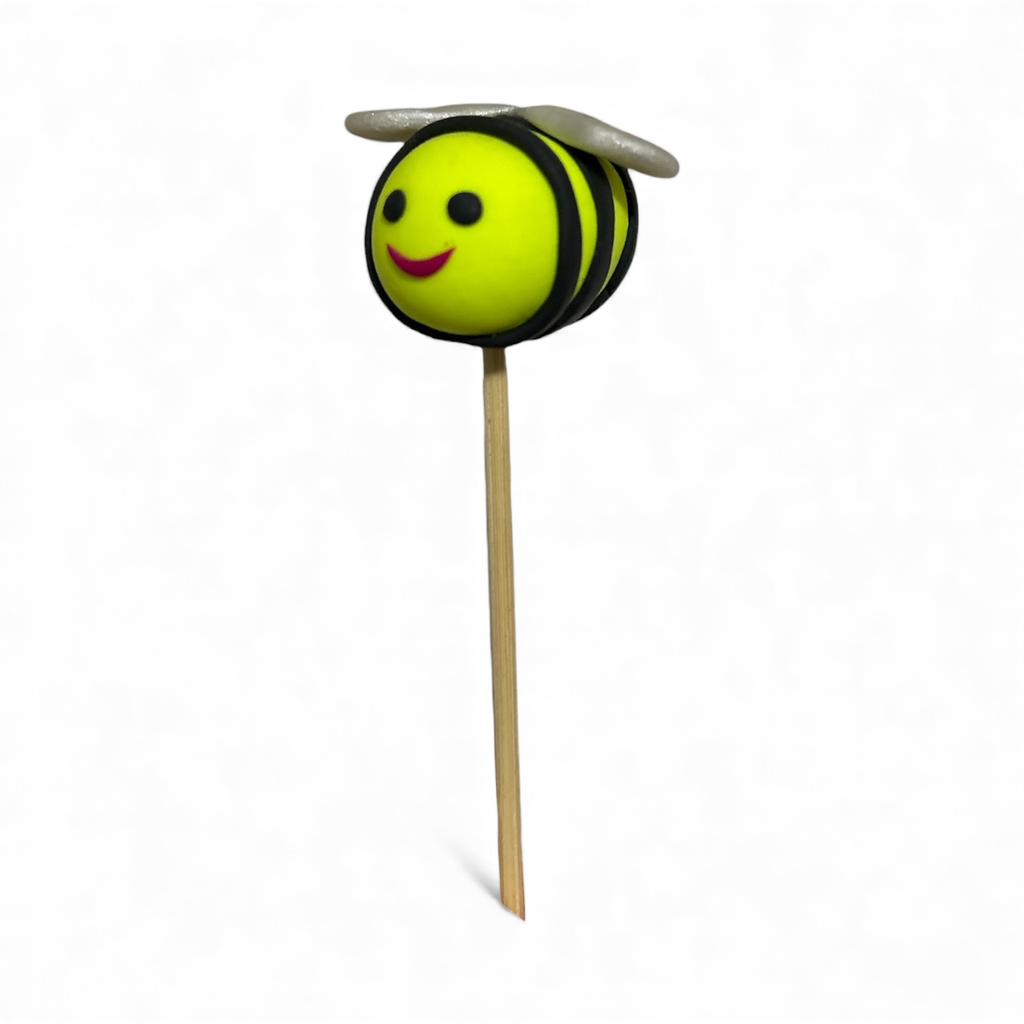 Yellow Bee Plant Stake