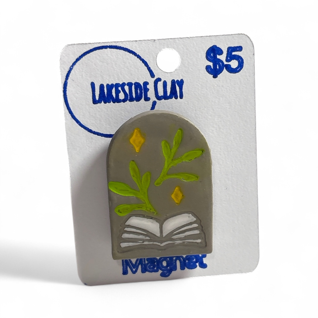 Plant Book Magnet