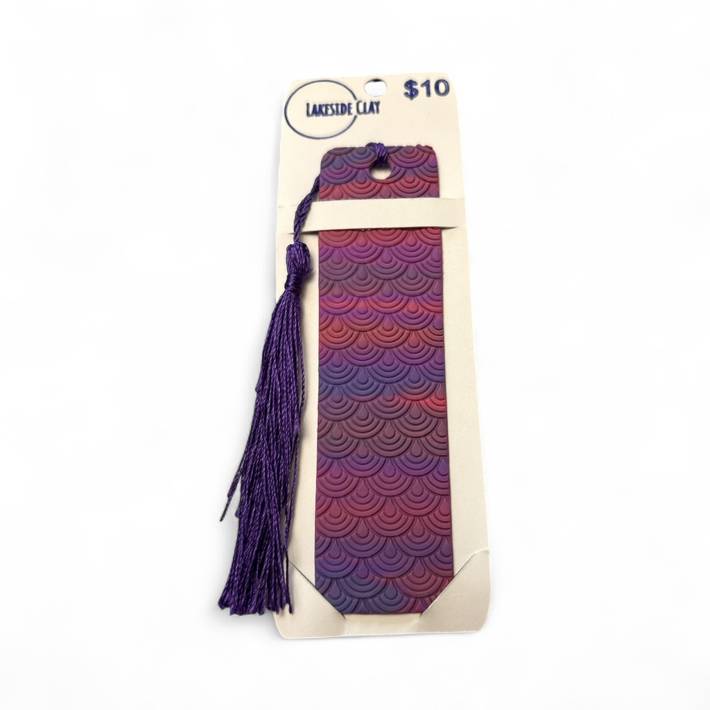 Pink, Purple & Blue Mermaid Bookmark