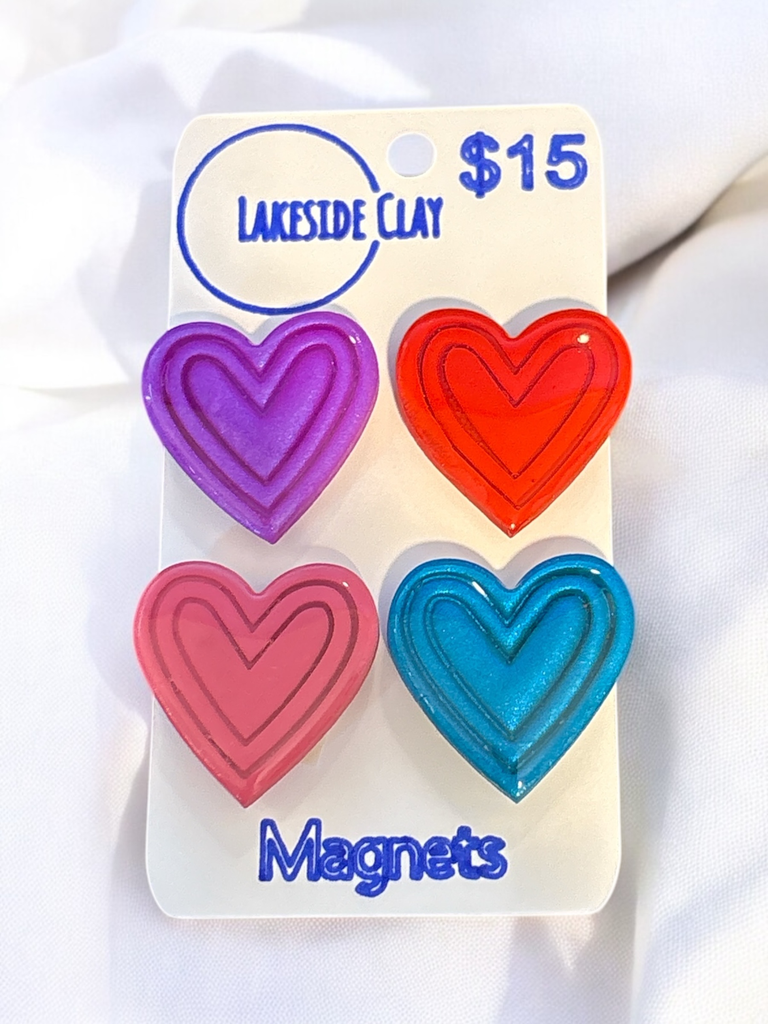 Heart Magnet Set