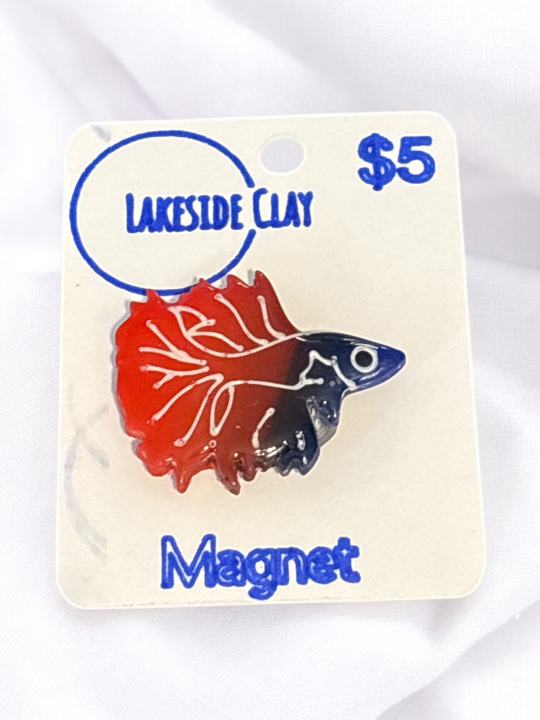 [A-39] Betta Fish Magnet