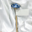 Blue Blend Mushroom Plant Stake