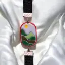 Rolling Hills Elastic Bookmark