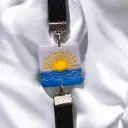 Ocean Sunrise Elastic Bookmark