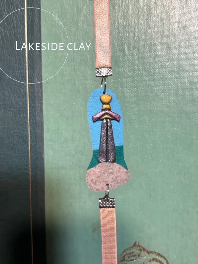 Sword in the Stone Elastic Bookmark