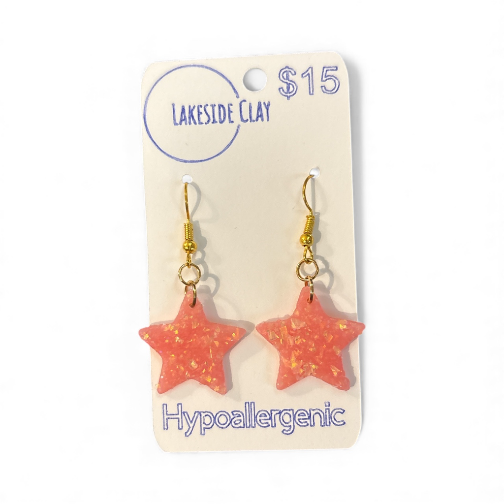 Pink Opalescent Stars