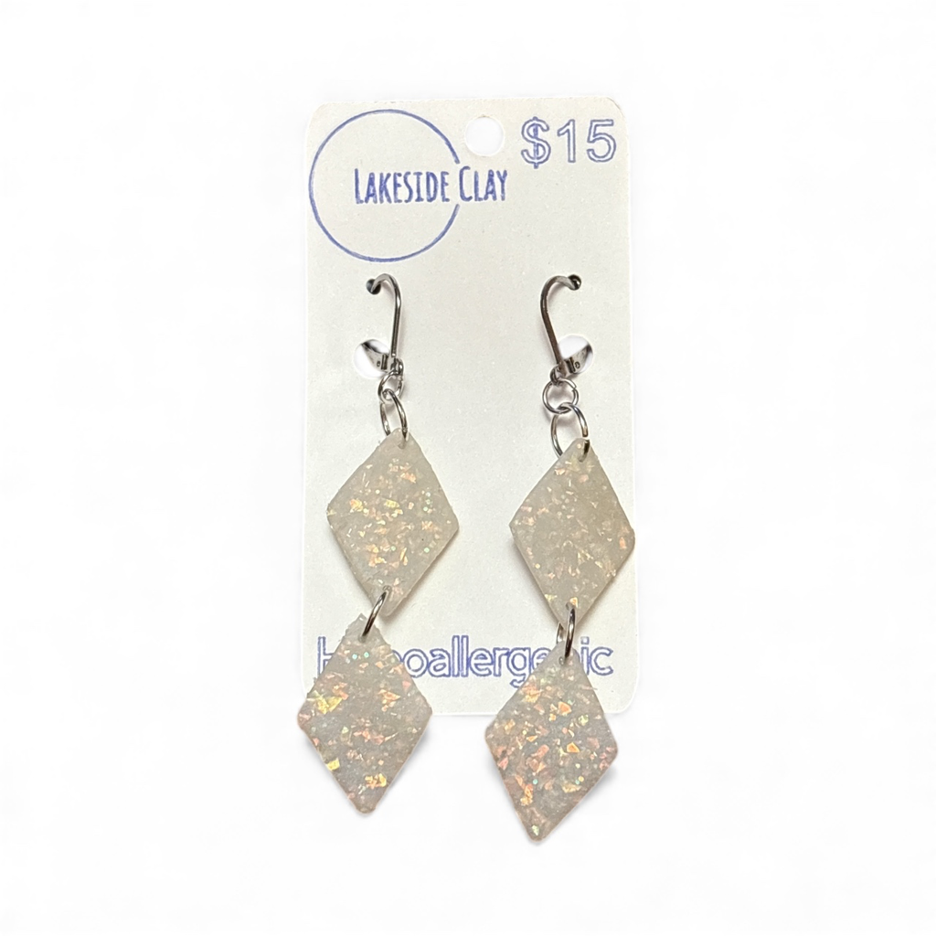 Opalescent Double Diamonds