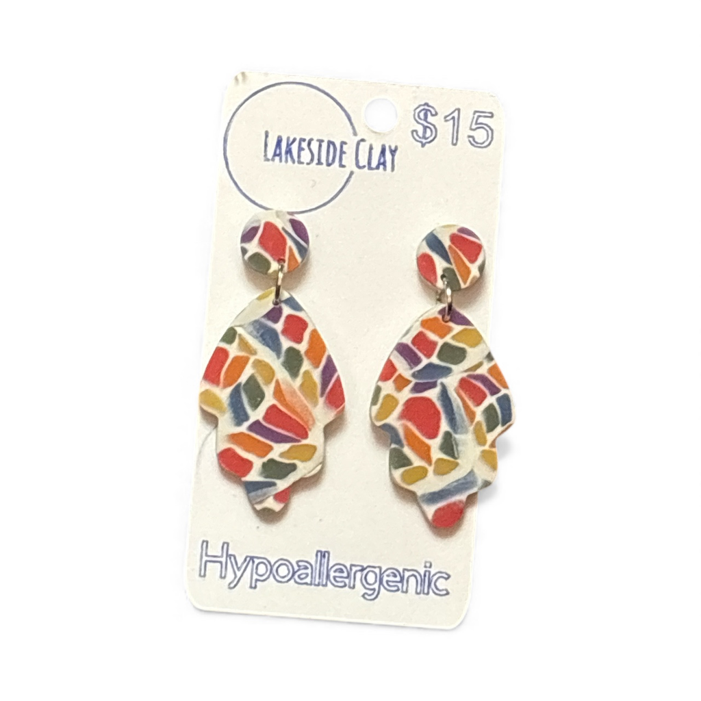 Rainbow Mosaic Leaves