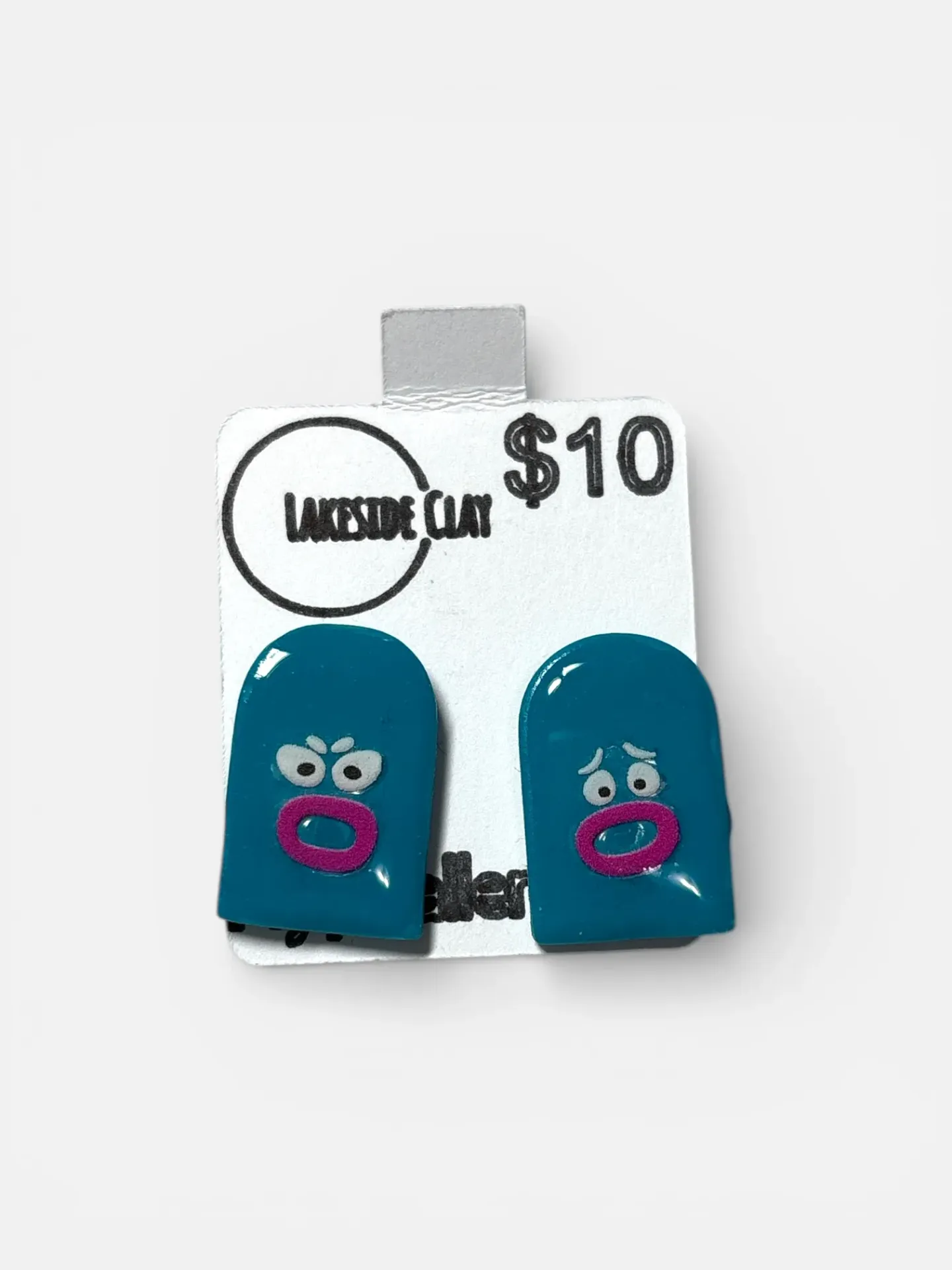 [55-7] Teal Arch Funny Faces