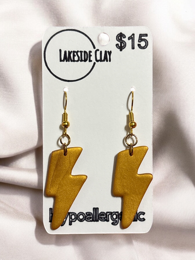 [29-4] Gold Lightning Bolts