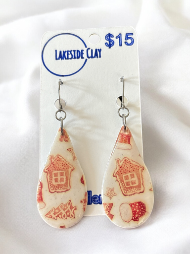 [51-8] White Christmas Pattern Drops