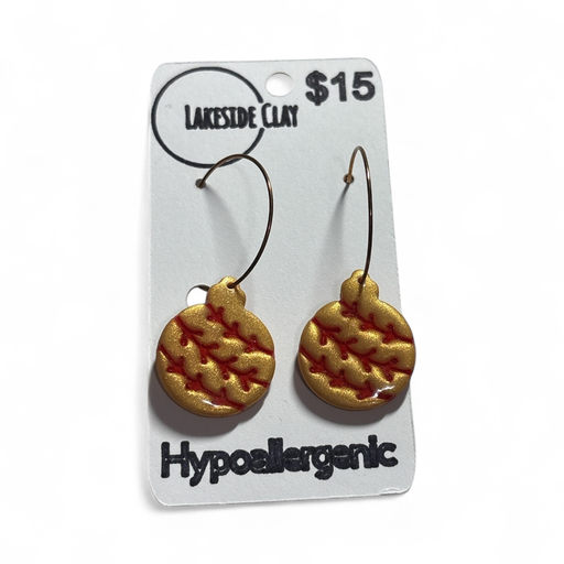 [51-63] Gold & Red Baubles