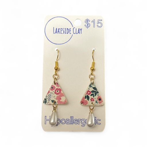 [9-1] Triangle & Faux Pearl Flower Patterns