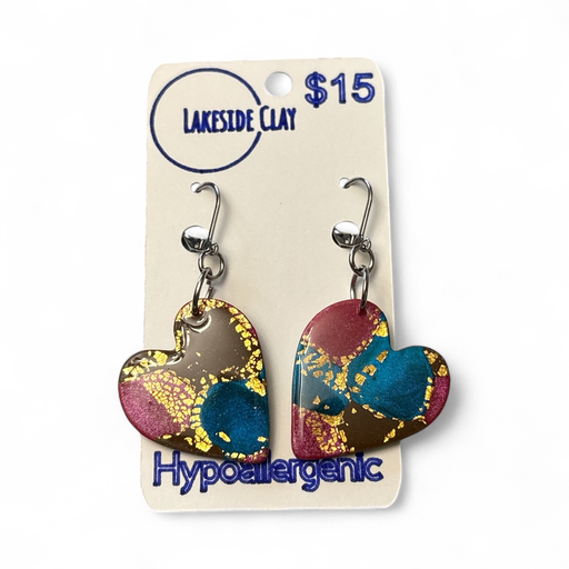 [13-8] Gilded Peacock Hearts