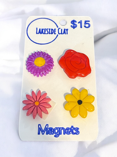 [B-1] Flower Magnet Set