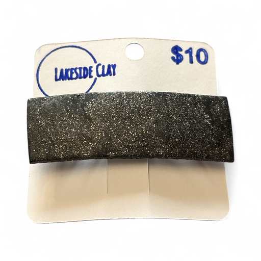 [20-9] Black Galaxy Barrette