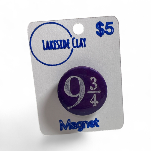 [Q-23] Purple 9 3/4 Magnet