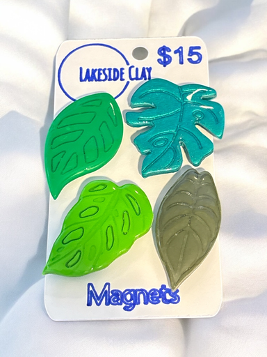 [B-7] Leaf Magnet Set
