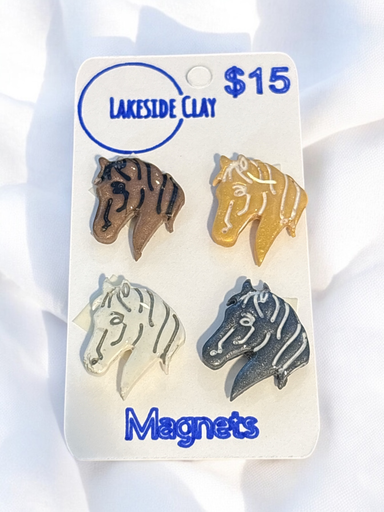 [B-10] Horse Magnet Set