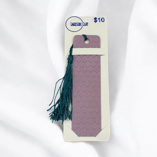 [22-99] Purple Hearts Bookmark