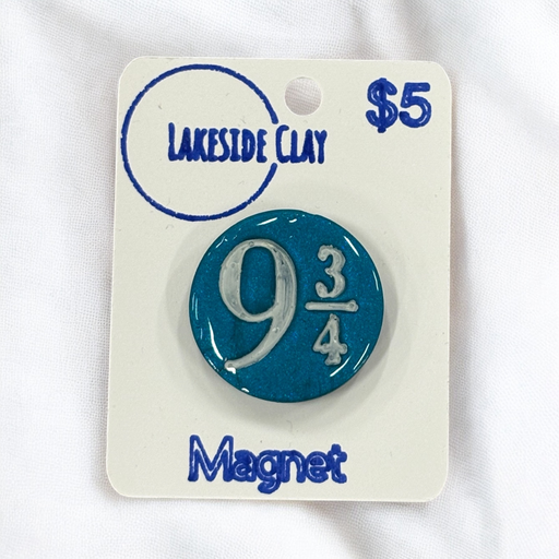 [A-40] Teal 9 3/4 Magnet